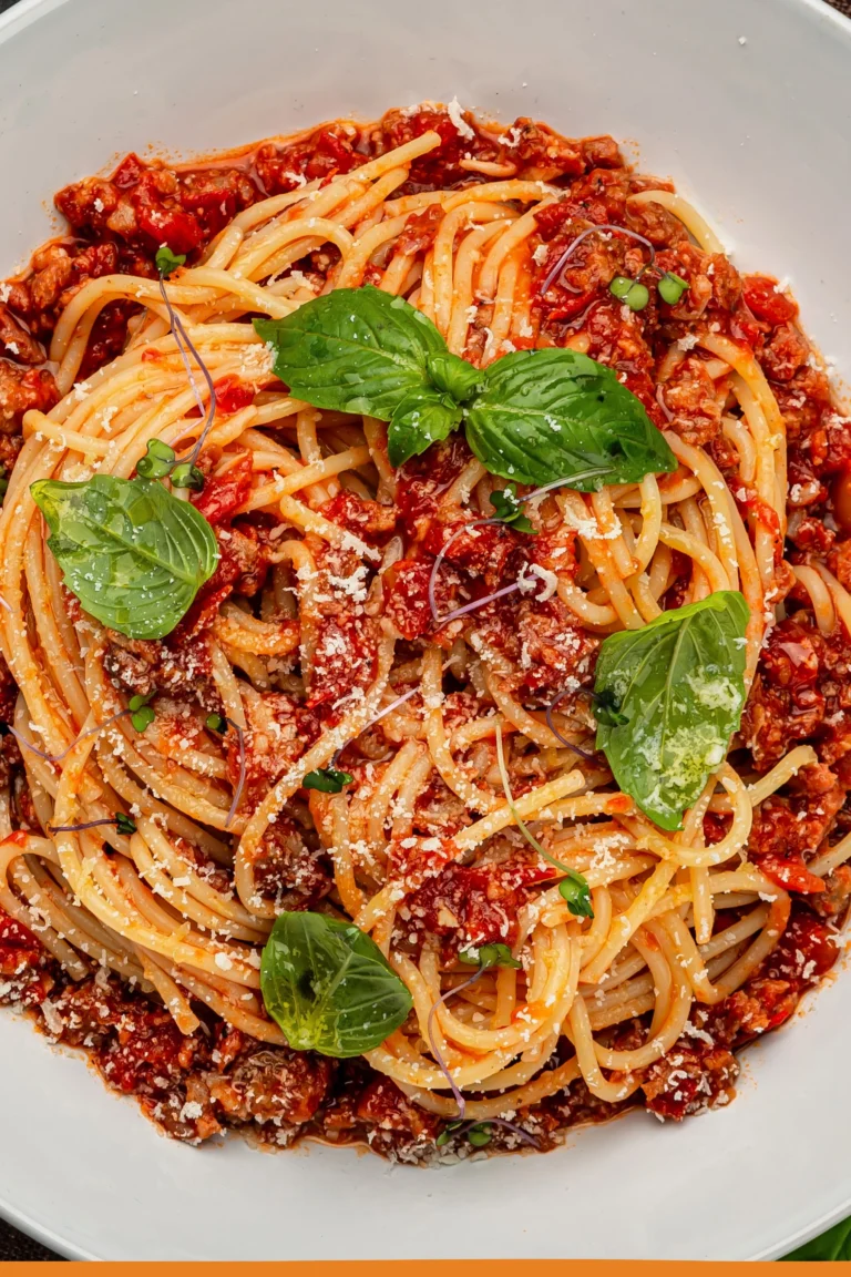 spaghetti bolognese