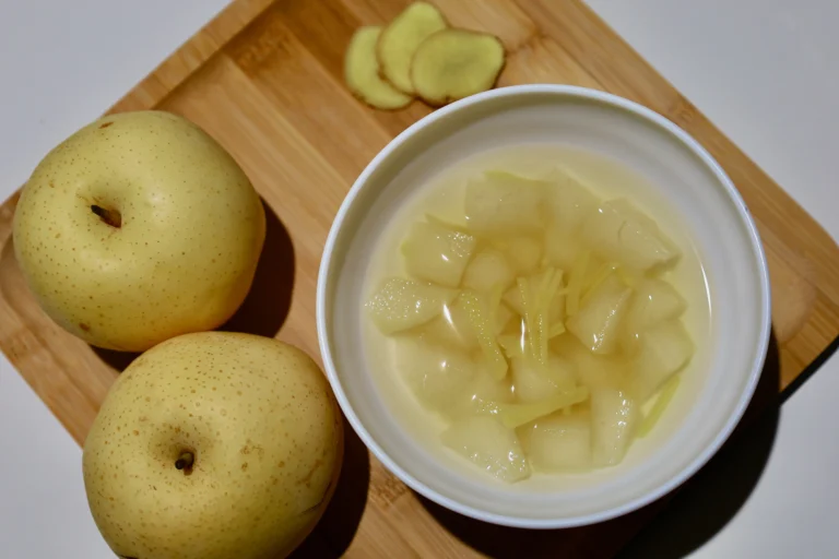 Pear and Ginger Dessert