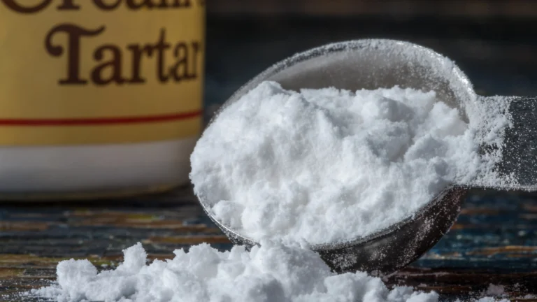 Substitute for cream of tartar