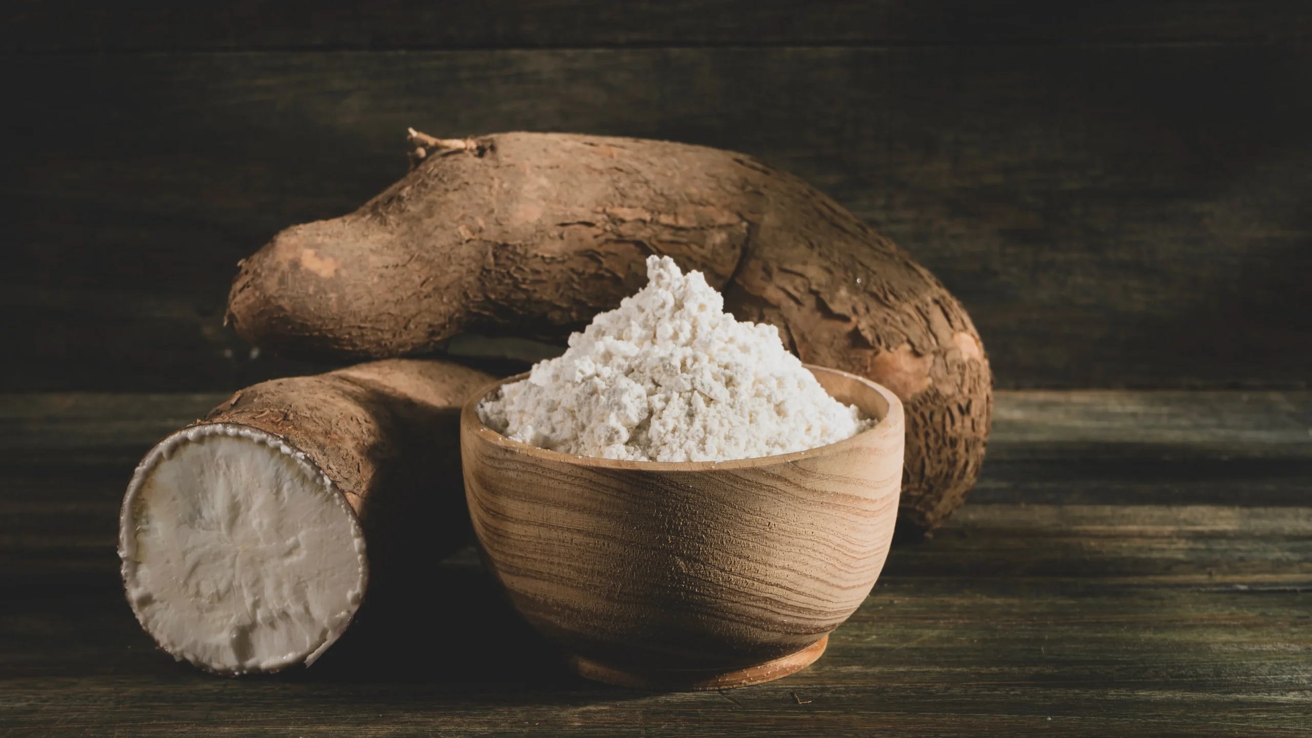 tapioca starch and cassava