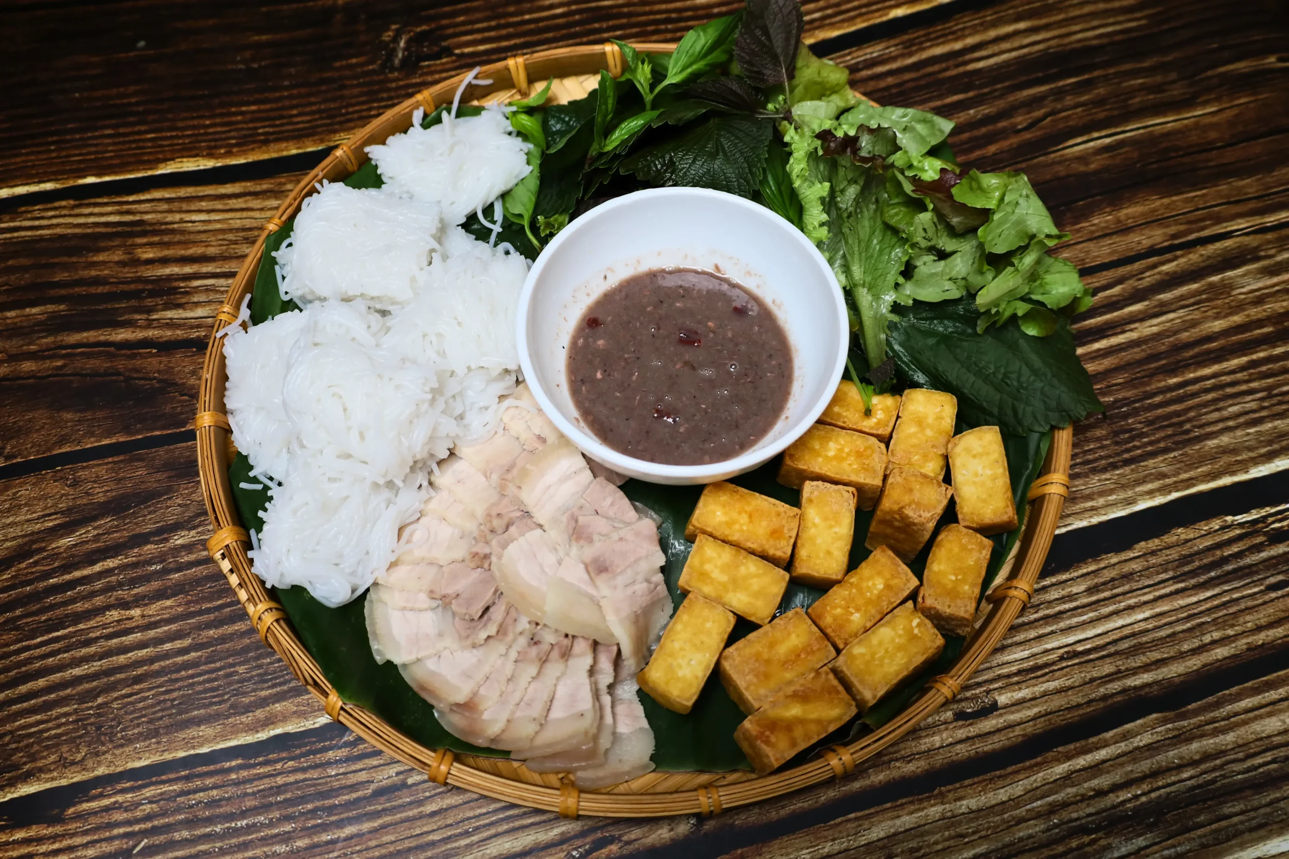 bun dau mam tom recipe