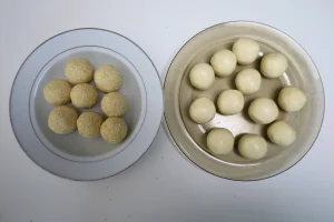sesame balls fried glutinous rice balls
