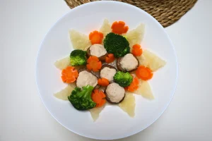 vietnamese baked pork rind soup - canh bong tha