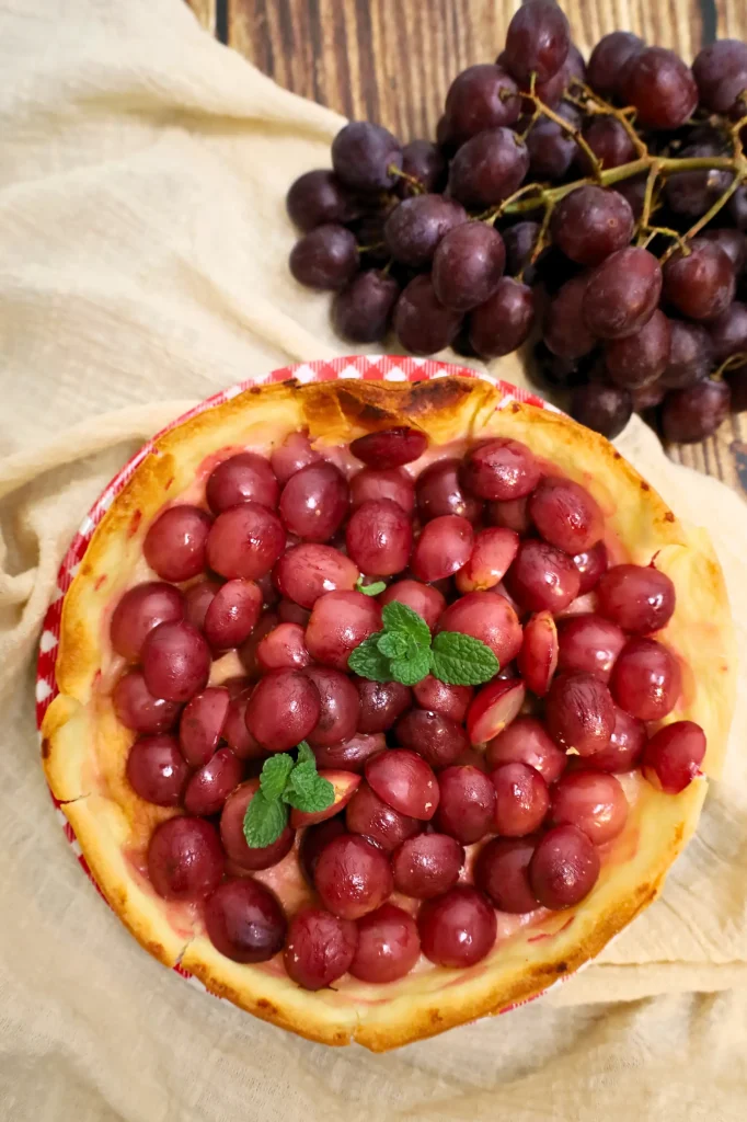 grape tart
