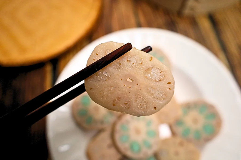 Lotus Root Stuffed with Glutinous Rice