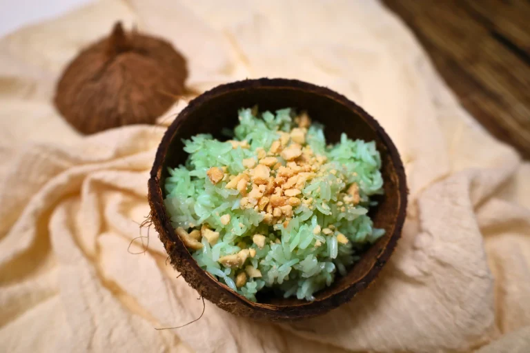 pandan sticky rice